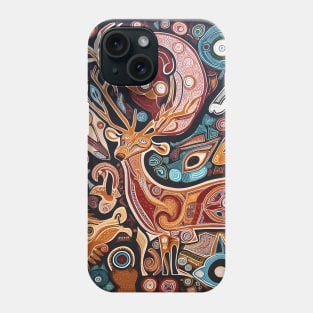 Explore the Cultural Depth: Australian Aboriginal Art and Unique Visual Traditions Phone Case