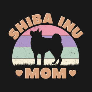 Cute Shiba Inu Mom Shiba Dog Mama T-Shirt