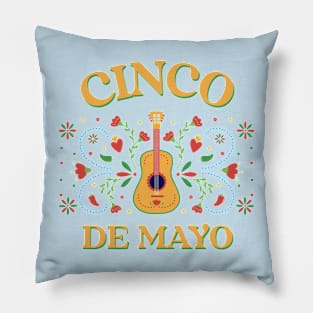 Cinco De Mayo Mexico Mexican Pride Chicano Chicana Pillow