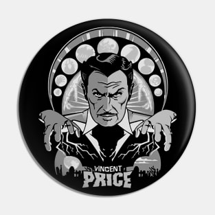 Vincent Price Pin