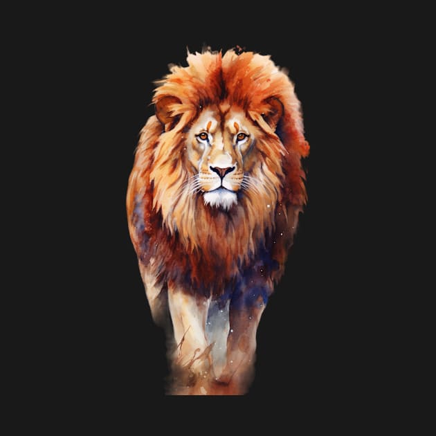 Lion on the Move by Pryma Design