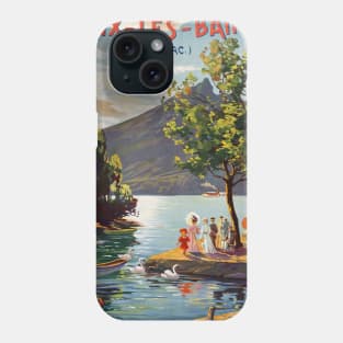 Aix-les-Bains PLM Vintage Poster 1906 Phone Case