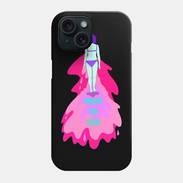 Under the Skin Phone Case by SchlockHorror