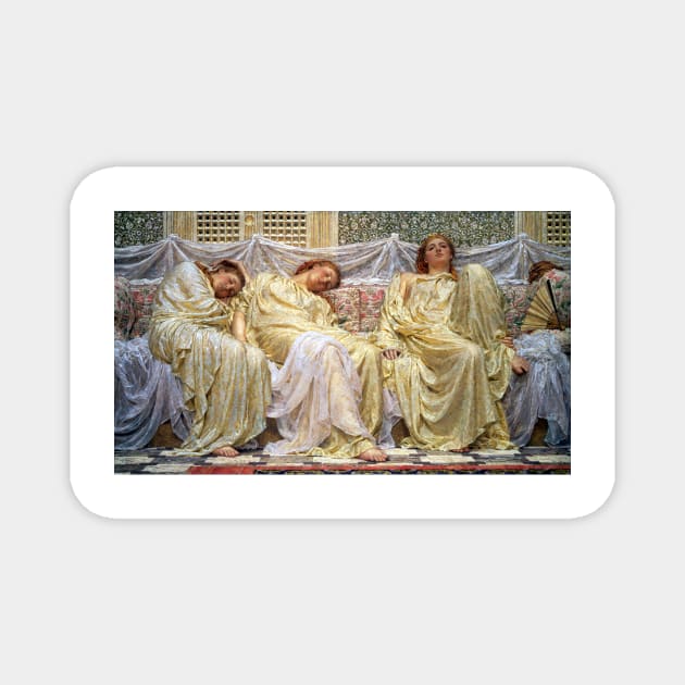 Albert Joseph Moore Dreamers Magnet by pdpress