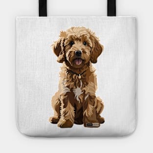 Goldendoodle Art Tote