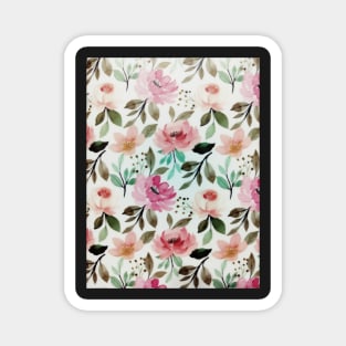 Floral prints Magnet