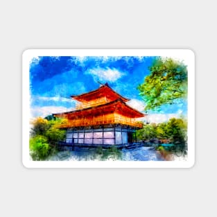 Japanese Shrine / Most Beautiful Places on Earth Magnet