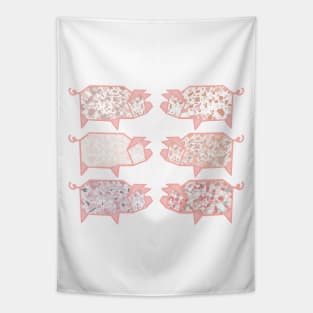 Pig Terrazzo Tapestry