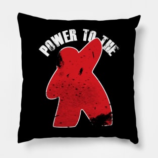 Power to the Meeple Pillow