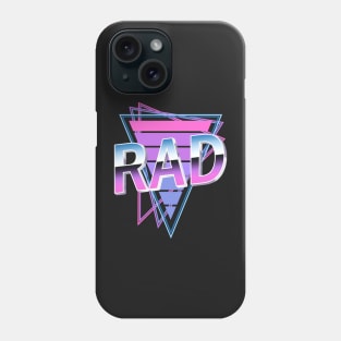 Rad 80s Vaporwave Nostalgia Retro 80s Phone Case