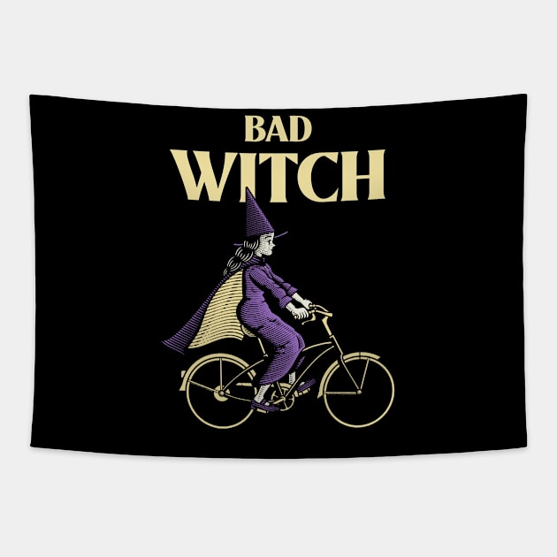 Bad Witch Tapestry by Art Designs