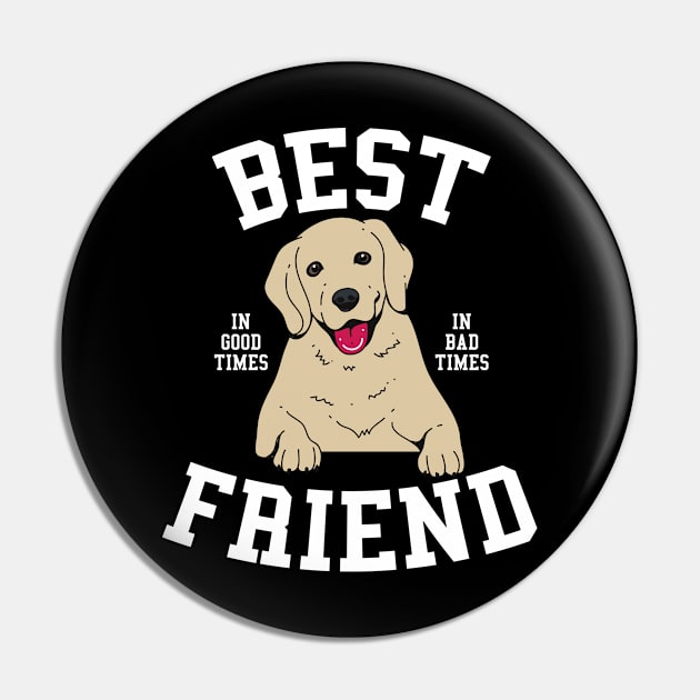 Best Friend Gift For Dog Lover Pin by AlphaDistributors