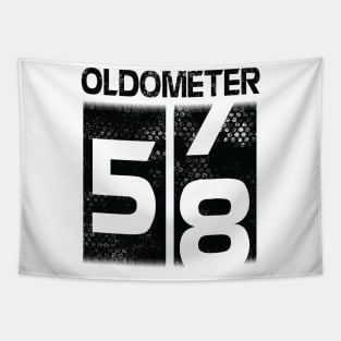 Oldometer Happy Birthday 58 Years Old Was Born In 1962 To Me You Papa Dad Mom Brother Son Husband Tapestry