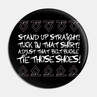 🎸 We're Not Gonna Take It - speech 🎸 Pin