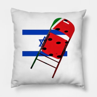 Watermelon Folding Chair To Brutal Occupation - Back Pillow