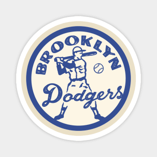 Old Baseball Brooklyn  Dodgers Magnet