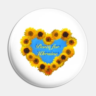 Peace for Ukraine Pin