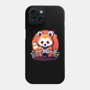 Gamer Red Panda Phone Case