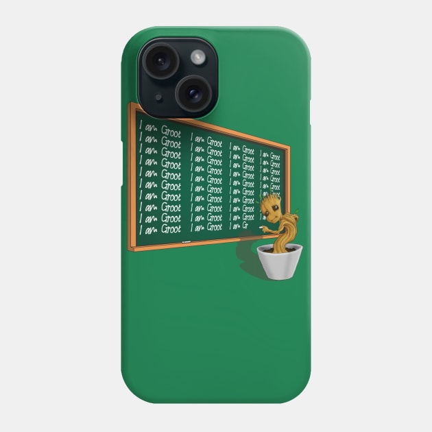 Baby Groot Detention Phone Case by toastercide