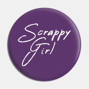 Scrappy Girl Attitude Pin