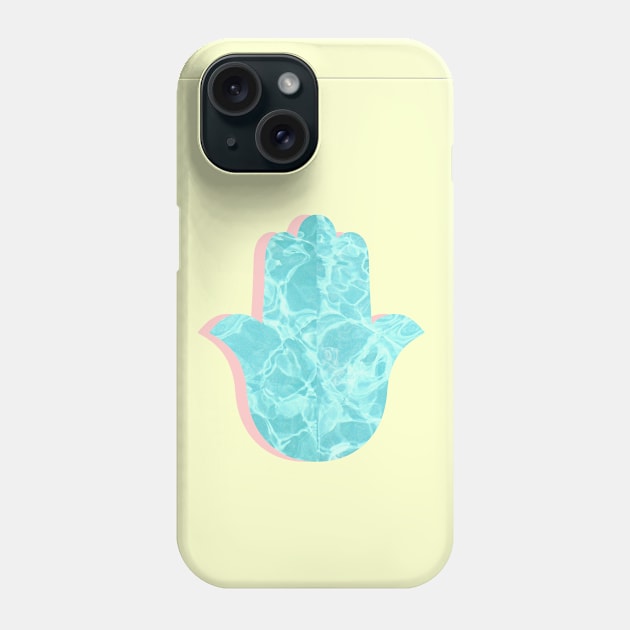 water hamsa Phone Case by vita95gelman