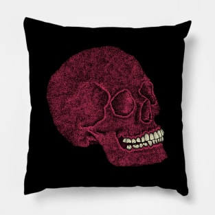 Hairy Skull Pillow