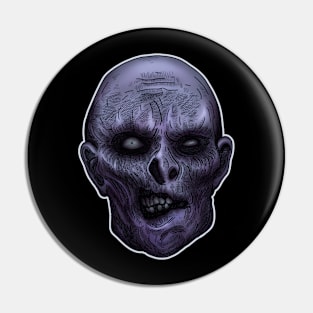 Fear of Zombies Pin