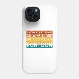 Pontoon Queen Phone Case