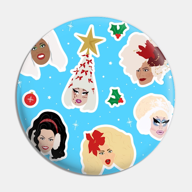 Christmas Queens Pin by whos-morris