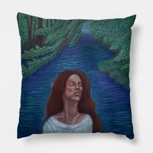 Lady of the Lake Pillow