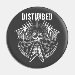 Grimstar Disturbed Pin