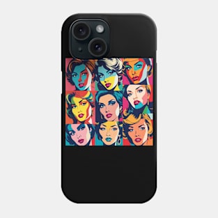 Pop Girls Potrait Phone Case