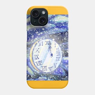 New Year's clocks Phone Case