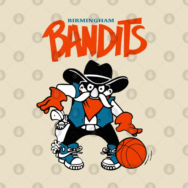 Defunct Birmingham Bandits Basketball CBA by LocalZonly