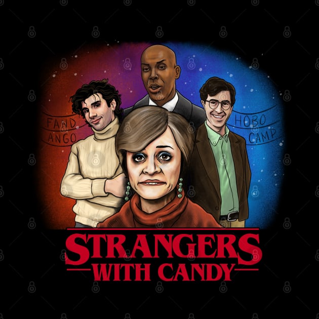 Stranger Things with Candy by harebrained