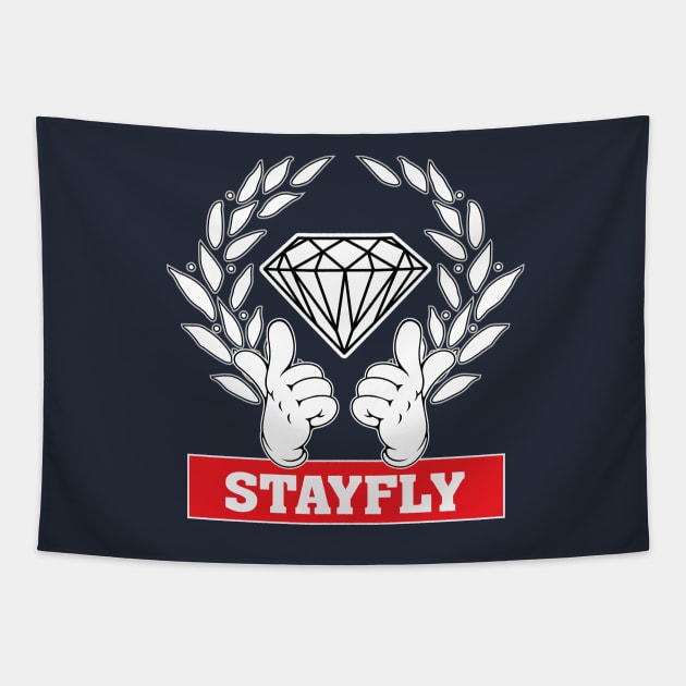 Stay Fly Tapestry by shanin666