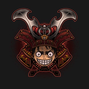 Luffy Samurai Design T-Shirt