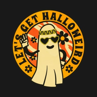 60s ghost halloween T-Shirt