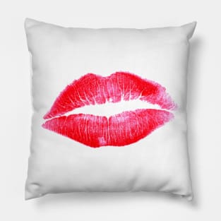 Red kiss Pillow