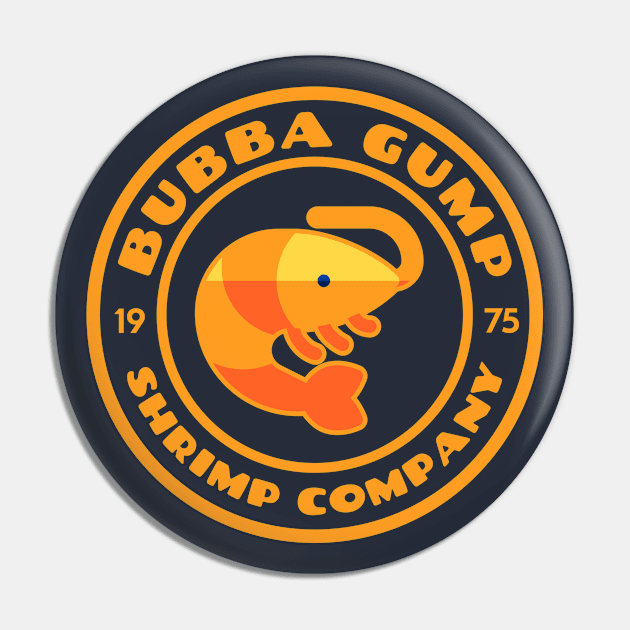 Bubba Gump Shrimp Company Pin by Three Meat Curry