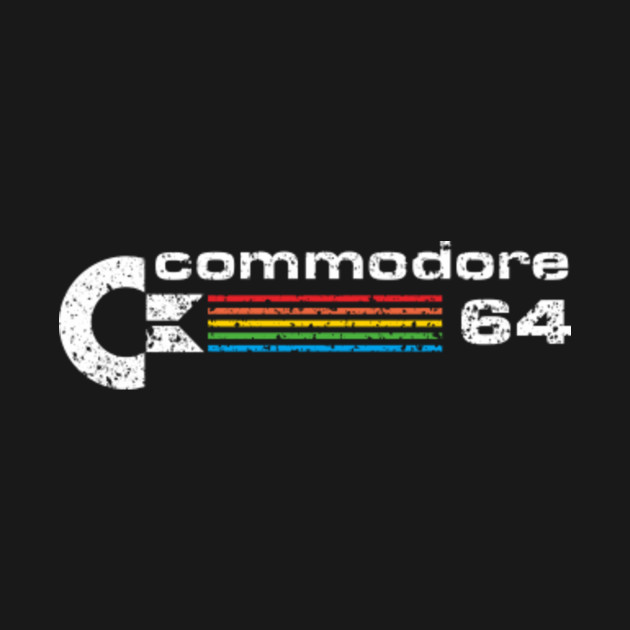 Commodore 64 Retro Computer distressed - Commodore 64 - T-Shirt