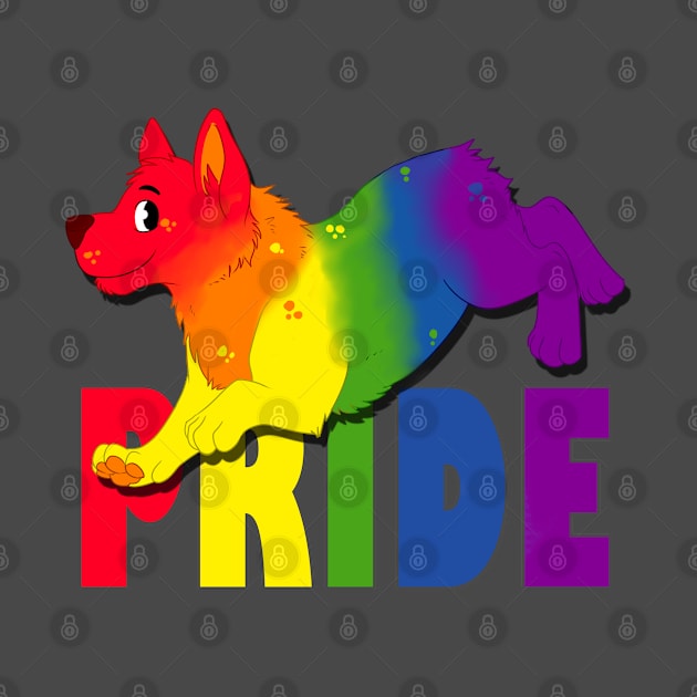 Pride Corgi by Sochy