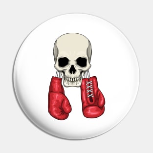 Skull Boxing gloves Boxing Pin