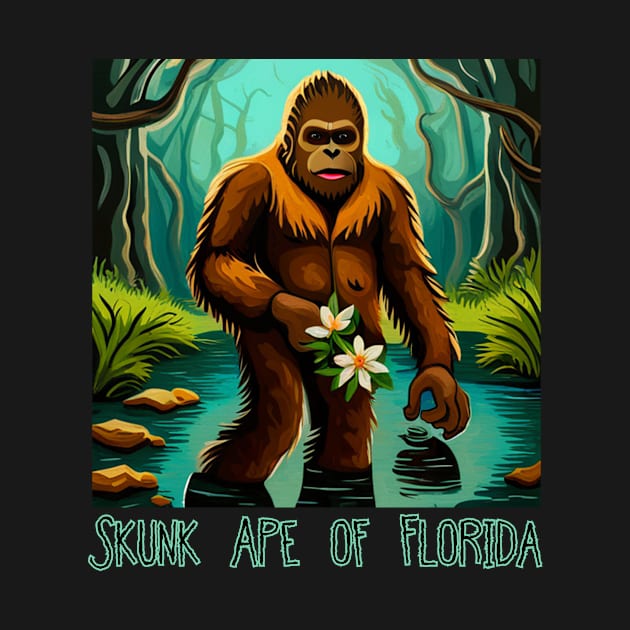 Skunk Ape of Florida by Artful Gifts