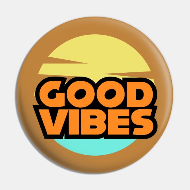 Good Vibes - 1 Pin by Darts design studio