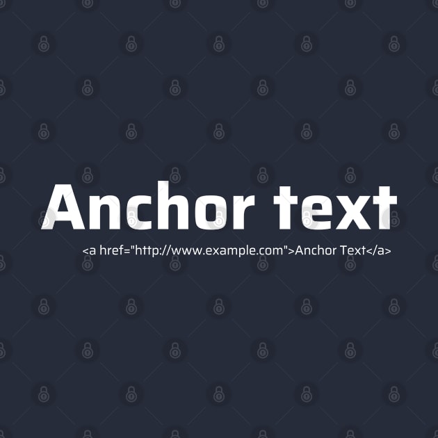 Anchor Text by CyberChobi