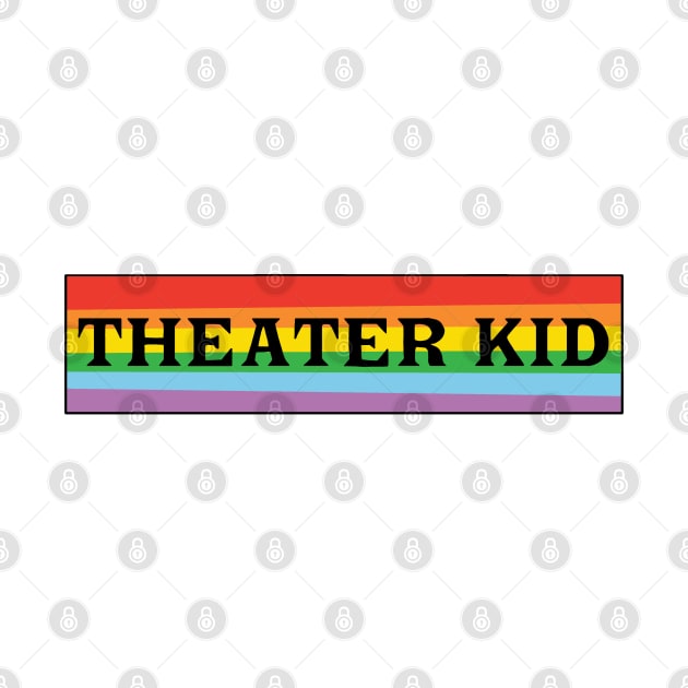 Theater Kid Rainbow horizontal 3 by Becky-Marie