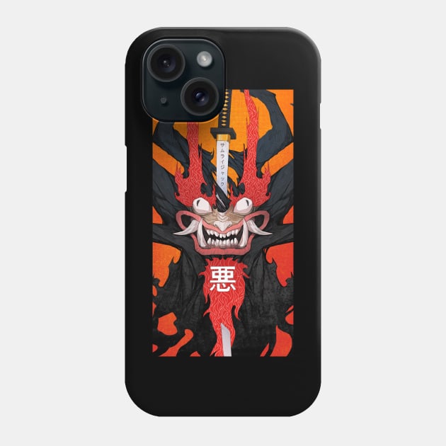 Samurai jack Aku Phone Case by Abirdeer