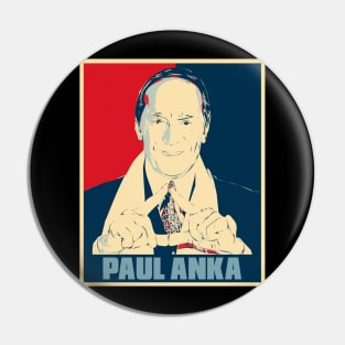 Paul Anka Hope Poster Popart Pin
