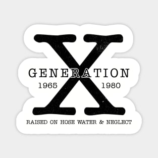 Generation X dark mode Magnet